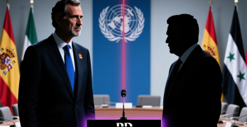Rey Felipe VI y Ahmad al-Sharaa en foro internacional - polémica diplomática Siria